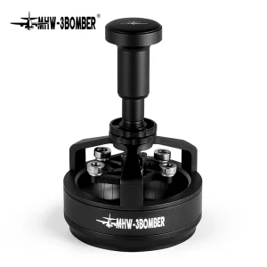 MHW-3BOMBER Strumento WDT per distribuzione caffè espresso da 58 mm, strumenti di distribuzione per agitazione caffè regolabili con base magnetica per barista