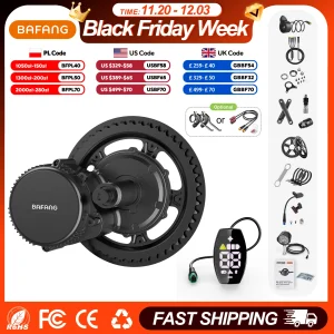 BAFANG Motore Mid Drive 1000W 750W 500W 250W 350W Kit di conversione bici elettrica BBSHD BBS02B BBS01B M615 M325 M215 Kit Ebike