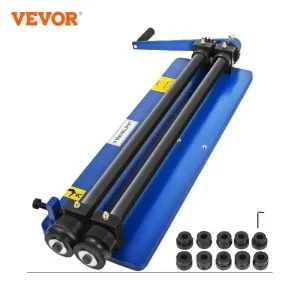 VEVOR Bead Roller ex Swager Rotary Swaging Machine W/ 6 muore 18 “profondità della gola per l’officina fai da te che produce nervature rinforzanti