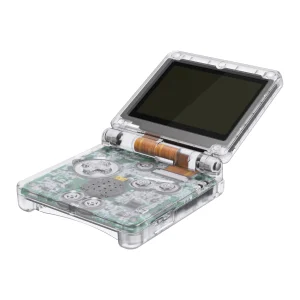 Custodia sostitutiva eXtremeRate per Gameboy Advance SP (GBA SP) – Clear