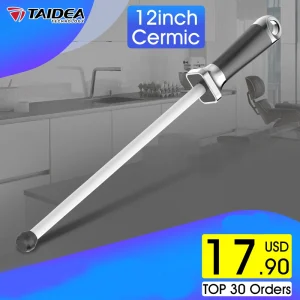 TAIDEA 12 pollici coltello Carmic affilatura asta TG2006 affilatura professionale acciaio cucina sistema di affilatura strumento per affilare i coltelli