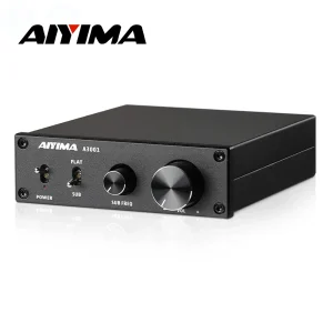 Amplificatore Subwoofer AIYIMA Audio A3001 TPA3255 300W HIFI, Amplificatore per Altoparlanti Mono, Amplificatore di Potenza Classe D per Audio Domestico