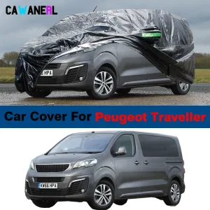 Copertura per auto impermeabile MPV Anti UV parasole neve pioggia copertura di protezione dal vento per Peugeot Traveller (modello passeggero) 2016-2023