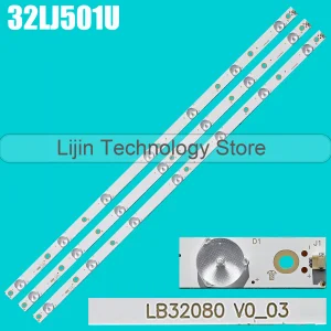 Striscia LED Per LB32080 V0 V-003 01P26 GJ-2K16 32PFT5501/60 E 465853   32PHS5301/12 32PHT4509 3V LB-PF3030-GJD2P53153X7AHV2-B