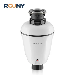 Smaltimento dei rifiuti ad avanzamento continuo con riduzione del suono, tritarifiuti alimentari da 3/4 HP con sistema di macinazione in acciaio inossidabile