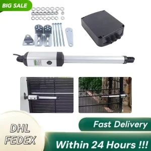 Apricancello con motore da 50 W, capacità di 661 libbre, controllo intelligente, impostazioni di tempo regolabili, installazione semplice