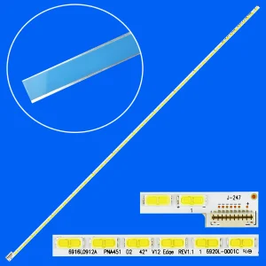 Striscia di retroilluminazione a LED per 42 lm580s 42 lm580t 42 lm585t 42 lm620s 42 lm620t 42 lm621t 42 lm625s 42 lm625t 42 ls575t 42 ls5700 42 lt360c