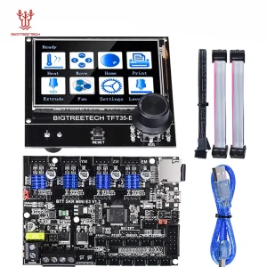 BIGTREETECH SKR MINI E3 V1.2 TFT35 E3 V3.0 scheda madre Touch Screen tmtmc2208 Driver del motore per Ender 5 Ender 3 stampante