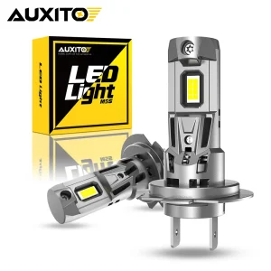 AUXITO 2Pcs Turbo LED H7 Canbus LED lampadina per fari 120W Ultra potente H7 LED lampada per auto Error Free 22000LM bianco 6500K 12V