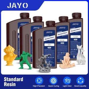 JAYO Resina 3D 5kg Resina standard Fotopolimero liquido Resina UV ad alta precisione applicare Photon Per stampante 3D LCD Stampa Materia