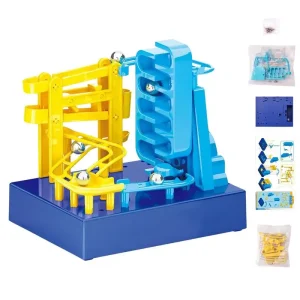 Marble Race Track Game STEM Educational Marble Runs Toy Set interessanti Marble Maze Toys Early Learning Building Blocks For