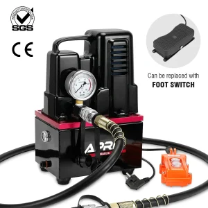 220V 1.2KW Pompa elettrica ad alta tensione Strumenti Manuale/Interruttore a pedale Pompa idraulica elettrica Stazione idraulica QQ-700