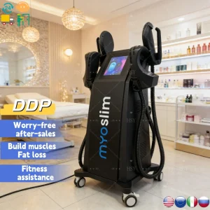 Macchina per Scolpire il Corpo EMS Myoslim Neo RF, Costruzione Muscolare HI-EMT, Brucia Grassi, Modellamento Addominale, 15T 6500W, Macchina per Perdita di Peso