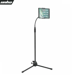 Supporto per staffa per telefono cellulare con supporto per tablet da pavimento per treppiede flessibile per dispositivo da 4,7-10 pollici