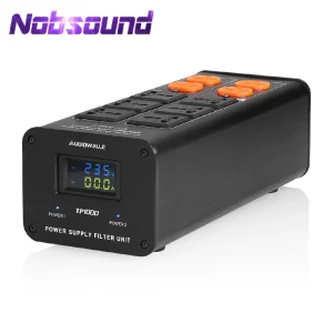 Nobsound HiFi 3000W 15A Alimentatore Presa purificatore Filtro EMI per sistema audio domestico