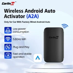 2026 CarlinKit adattatore Wireless automatico Android Smart Ai Box Plug And Play Bluetooth WiFi connessione automatica per Auto Android cablate