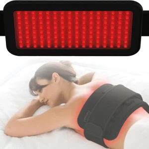 KTS Body Pain Red Light Therapy Belt 128pcs diodi 880nm terapia della luce a infrarossi Wrap Back ginocchio gomito piedi rilievo Pad riscaldante