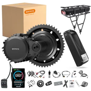 Bafang M615 Motore BBSHD BBS03B 48V 52V 1000W Motore Mid Drive Ebike Motore Elettrico Kit di Conversione eBike 52V 20AH Hailong Batteria