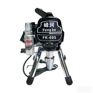 Pistola a spruzzo per vernice airless elettrica professionale 2800W 2.8Min/L Pompa a PISTON Macchina per pittura a olio da parete 695 con motore brushless