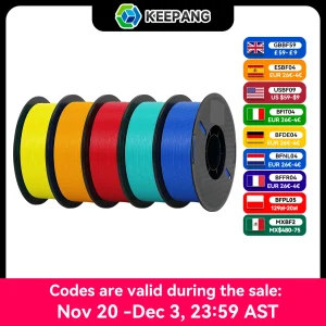 Filamento PLA di colori misti da 5 kg 1 kg 1,75 mm per stampante 3D Materiale PETG per stampa 3D filamento pla Filamento stampante 3D