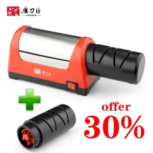 TAIDEA affilacoltelli elettrico professionale affilacoltelli diamantati coltello da cucina per la casa macchine per coltelli T1031D smerigliatrice da 18watt