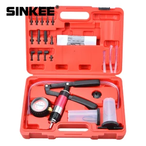 Set di spurgo dei freni con pompa a vuoto manuale Kit di strumenti per tester di spurgo SK1270