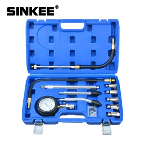Tester di Compressione Rapido per Cilindri Motore Auto, Rilevatore di Perdite e Diagnostica Pressione