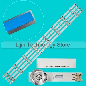 Striscia LED per 42LB6500 42LF652V 42LF580V 42LF652V 42LF5500 42LF5610 42LY310CA 6916L-1956E 6916L-1957E 6916L-1709B 6916L-1710B