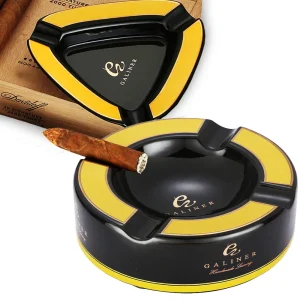 Grande posacenere per sigari in ceramica casa rotonda soggiorno creativo portasigari supporto Cenicero per sigaro tabacco posacenere per sigarette