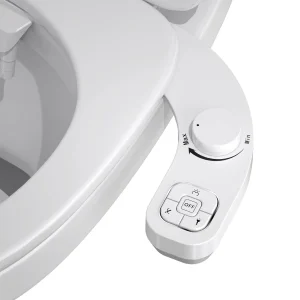 SAMODRA Bidet sinistro Non elettrico-doppio ugello autopulente (lavaggio frontale e posteriore) Bidet con acqua dolce