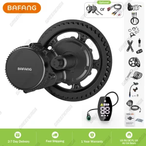 Bafang 750W 48V Kit motore Set completo Bici elettrica Middle Drive 8fun BBS02 BBS02B Kit di conversione eBike Motore centrale per bicicletta