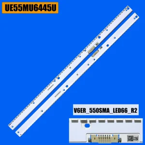 Strisce di retroilluminazione a LED per UE55MU6670U UE55MU6500 UE55KU6670U UE55KU6500 UE55MU6400 UE55KU6400 UE55KU7500 UE55KU6670 BN96-39595A