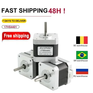 Motore passo-passo Nema17 42 motor42BYGH 1.5A (17HS4401) motore 4 conduttori 40mm per stampante 3D CNC Motore passo-passo 12V