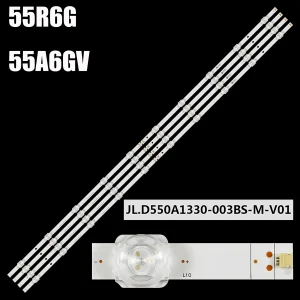 Striscia LED per 55E7HQ 55A6H 55C350KB 55C350KU 55R6G 55R7G5 55A6G 55R6070G 55A6GV 55R6095G5 CRH-BX55V1U73030T0108CS-REV1.2