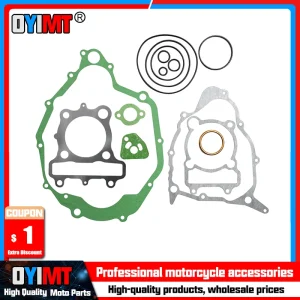 Set completo di tappetini per guarnizioni di revisione della testata del cilindro del motore per YAMAHA XT225 Serow TT225 TTR225 TW225E TW200 XT200 XT TT TTR TW 225 200