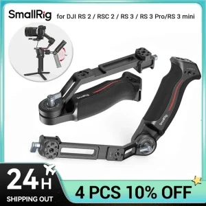 Impugnatura regolabile SmallRig per impugnatura per DJI RS 2 / RS 3 / RS 3 Pro/RS 3 Mini / RS 4 Pro/RS 4 stabilizzatore palmare cardanico