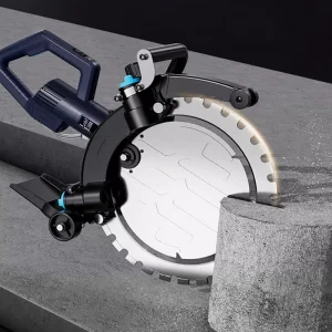 Macchina da taglio per muro di cemento con sega ad anello elettrica ad alta potenza da 4500 W. Macchina da taglio multifunzione per pietra di cemento