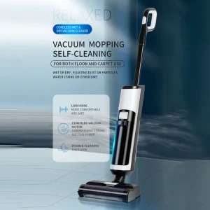 Aspirapolvere Wet Dry Cordless Handhed Robot di pulizia Wireless RL8Pro Assistente vocale Batteria di aspirazione 14000Pa a basso rumore 4000mAh