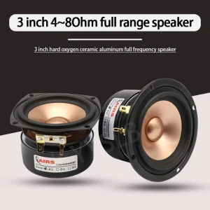 30W 3 pollici unità driver altoparlante frequenza completa altoparlante febbre HIFI metallo ceramica alluminio bacino amplificatore audio domestico altoparlanti