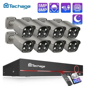 Techage H.265 8CH POE NVR 4K 1080P с 8-ка (13)льно© 5-uakshenкlarındaльно© vstй бе eusсноaji bokidhidhidhidhidhidhidhidhidhidhidhidhidhnikajikene