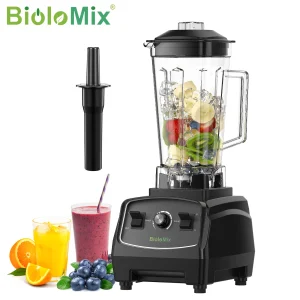 BPA Free 3HP 2200W Heavy Duty Commercial Grado Frullatore Mixer Spremiagrumi Robot da cucina ad alta potenza Frullato di ghiaccio Bar Frullatore di frutta