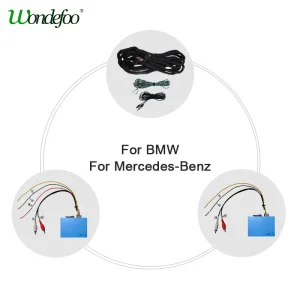 Decodificatore in fibra ottica per autoradio per BMW E53 X5 E39 E46 Mercedes Benz Serie ML/R/CLS/E W211 W219 Porsche Cayenne