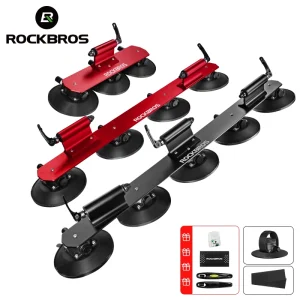 ROCKBROS Bike Rastrelliera Per Biciclette di Aspirazione Sul Tetto Dell’automobile Della Bici Rastrelliere Carrier di Installazione Rapida Bici Portapacchi MTB Mountain Road Bike Accessori