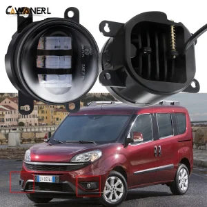 2 pz 30W H11 LED gruppo fendinebbia per Fiat Doblo (263 _) 2010-2023 Driver per auto + fendinebbia per passeggeri DRL ad alta luminosità