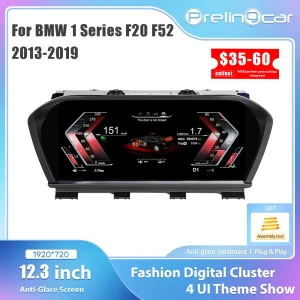 Cruscotto Digitale per BMW 1 2 Serie F20 F21 F52 F22 X1 F48 F49 X2 F39 Pannello Tachimetro Virtual Cockpit Instrument Cluster