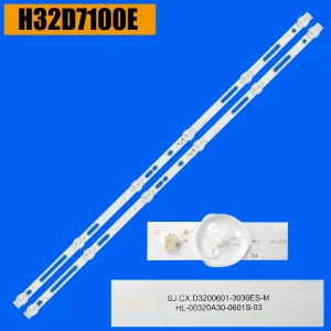 Kit 1/5/10 Striscia di retroilluminazione a LED per Smarttech SLT-3230 LE-32Z1 LE-32Z4 LE-32Z4TS LE-32Z10 JL.D 32061330 -006AS-M_V01 CX320M01