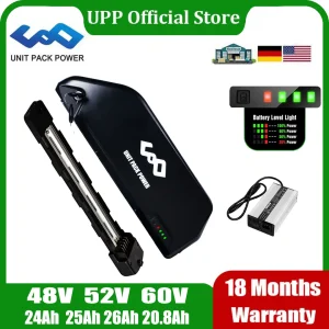 Polly Hailong Batteria EBike 36V 48V 52V 20Ah 25Ah Bicicletta Elettrica Bateria Li-on Pack per 1500W 1000W750W 500W 350W Kit Motore