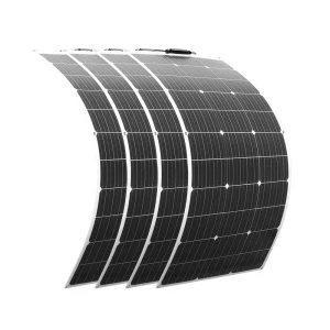 Solar Panel Solar cell 2 pezzi 4 pezzi 10 pezzi 100W pannello solare monocristallino cella solare flessibile per auto/Yacht/nave a vapore 12V 24 Volt 100 Watt batteria solare Solar Panels 200W 400W