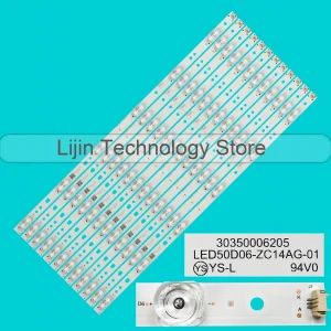 Retroilluminazione a LED per 50E3500A LE50K5500TF 50A6 50A6M LE50A7100L STV-LC50ST900FL F50S3803 TF-LED50S13T2 V500HJ1-PE8 LED50D6-ZC14-01