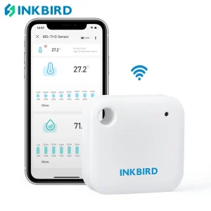 INKBIRD termometro digitale igrometro IBS-TH3 WiFi Indoor temperatura ambiente misuratore di umidità sensore Gauge stazione meteorologica garanzia